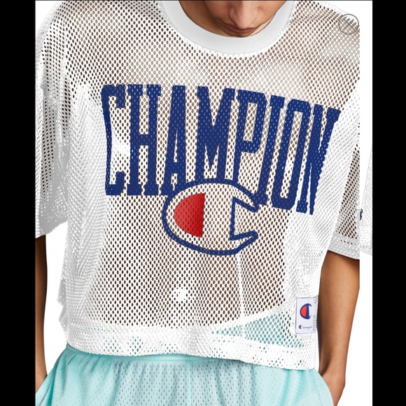 Champion Other - Champion mesh football cropped jersey size small